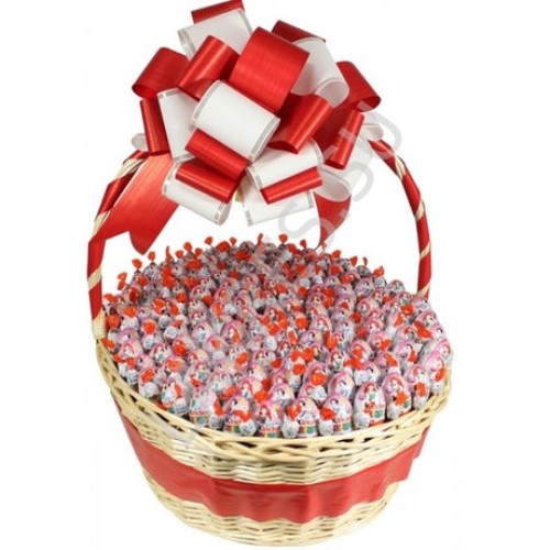 Mini Kinder Egg Gift Basket